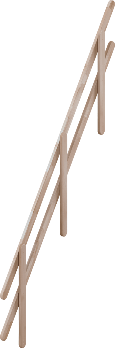DOLLE OSAKA GELÆNDER BØG 3150X110X110MM FSC 100%