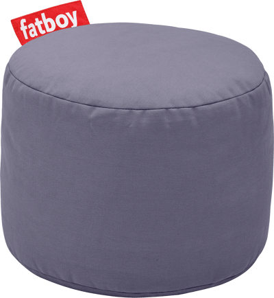 FATBOY POINT STONEWASHED BLÅ PUFF BOMULD