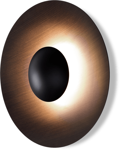 GINGER 42 C VÆGLAMPE WENGÈ Ø42CM 15,4W LED