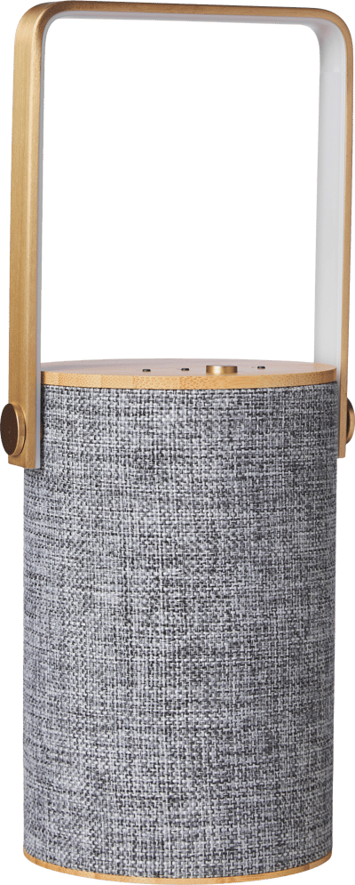 SILO 1 BLUETOOTH HØJTTALER/LAMPE MED HÅNDTAG 2X12W GRÅ