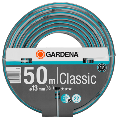 GARDENA SLANGE 1/2" 50M C. CLASSIC 18010-20