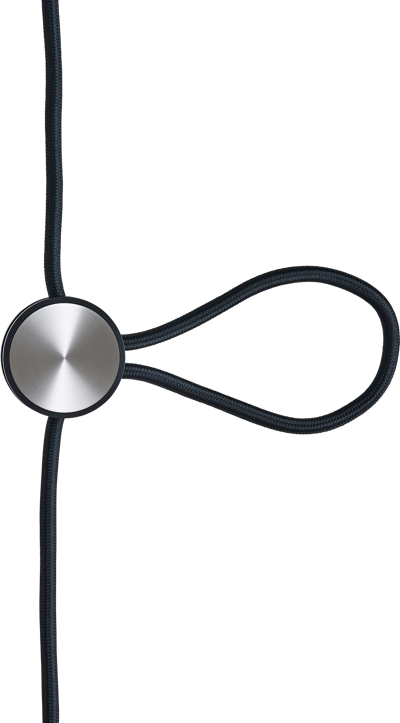 LE KLINT CORD ADJUSTER TIL PENDEL SORT/STÅL