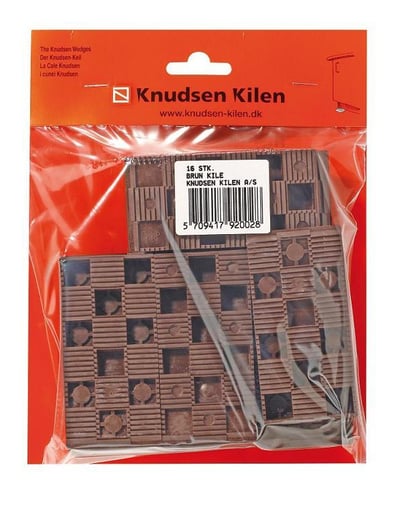 KNUDSEN KILEN BRUN 16 STK 45MX90X15MM