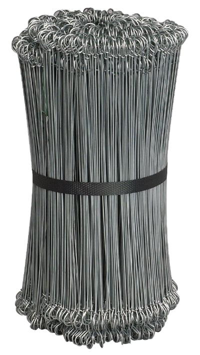 ABENA STÅLSNØRE 20 CM GALV. 1000 STK/PK