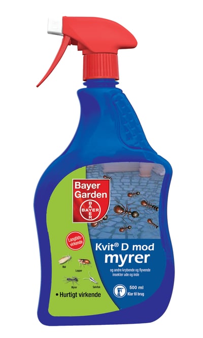 KVIT D MOD MYRER SPRAY 500ML KLAR TIL BRUG