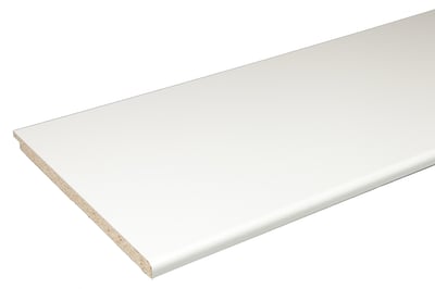 SCANDIWOOD VINDUESPLADE LAMINAT HVID     23X400X4100MMINKL. KANTBÅND