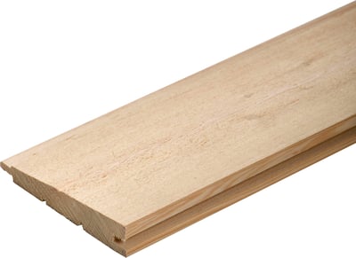 29X142 MM SIBIRISK LÆRK KLINKBEKLÆDNING TP. AALBORG - RUSAVET, KVARTA DM:130MM - 7,64M/M2 - KL.2GK