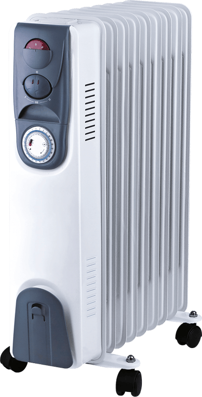 GRIPO OLIERADIATOR 2000 W TIMER MED 9 RIBBER