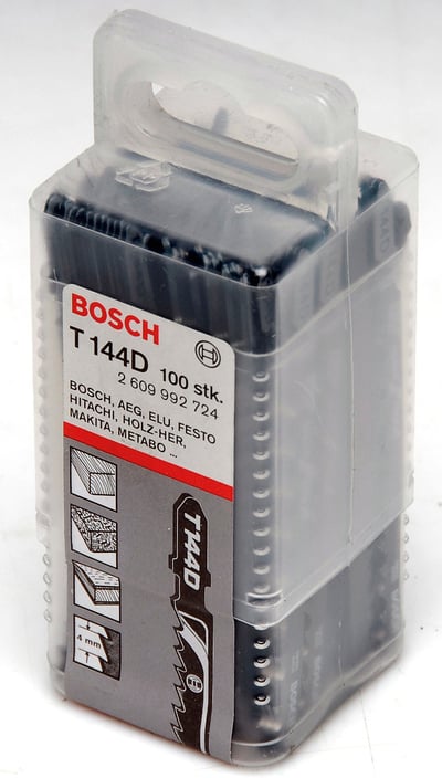 BOSCH STIKSAVSKLINGER T144D TRÆ 100MM 100STK