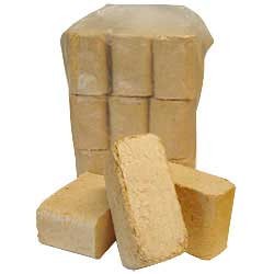 LYSE TRÆBRIKETTER 10 KG 96 PK. PR. PALLE = 960KG