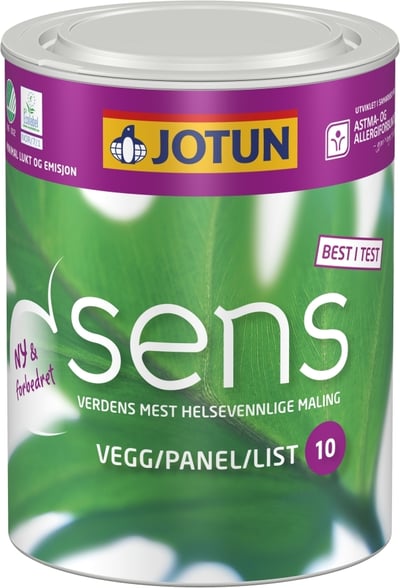 JOTUN SENS VÆG/PANEL/LIST 0,68 07 HVID BASE (NB! KUN AFHENTNING)