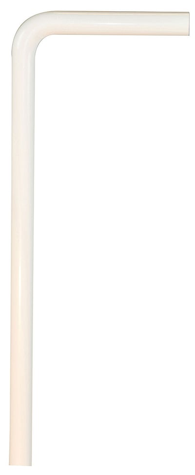 VINKEL 32X220X680MM HVID PLAST