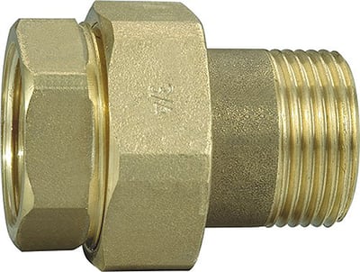 UNION 1/2" LIGE MESSING 