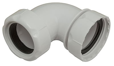 VINKEL 1 1/4"X32MM HVID PLAST 