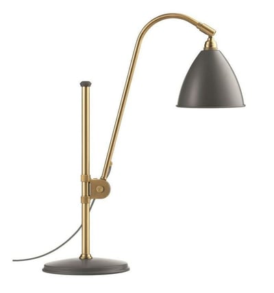 BESTLITE BORDLAMPE BL1 GRÅ/MESSING