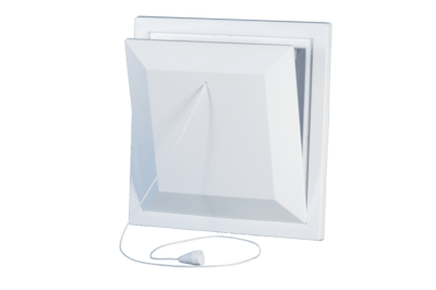 DUKA KLAPVENTIL TP 111 LUKKET MODEL HVID      15X15CM