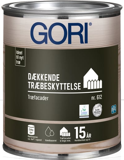 GORI 612 DÆKKENDE 0,75 L KRIDT