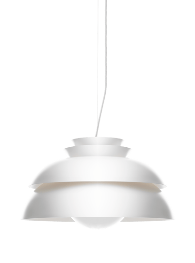 FRITZ HANSEN CONCERT P3 PENDEL HVID Ø550MM MAX 100W
