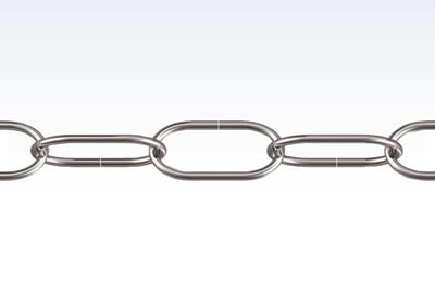 ROLIBA URKÆDE STÅL FORKROMET 1,6MMX3M