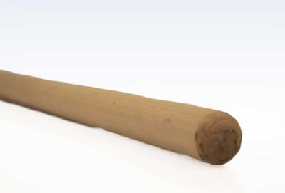 ROLIBA SKAFT TRÆ 25X1500MM SPIDSET ENDE NATUR