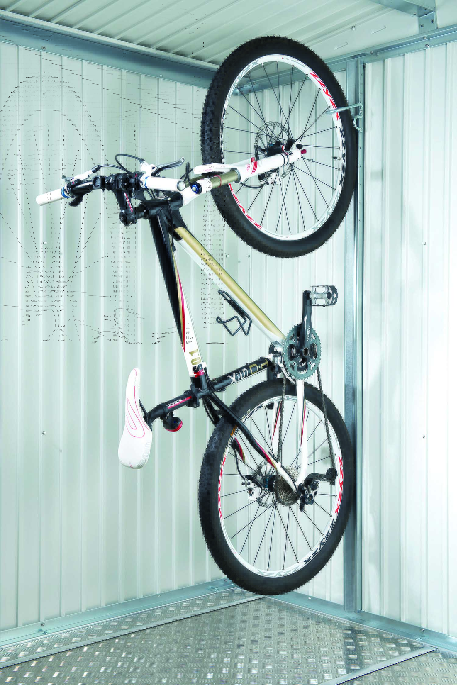 type Vedhæftet fil Pas på Biohort Cykelholder Bikemax One Size Stål 173cm