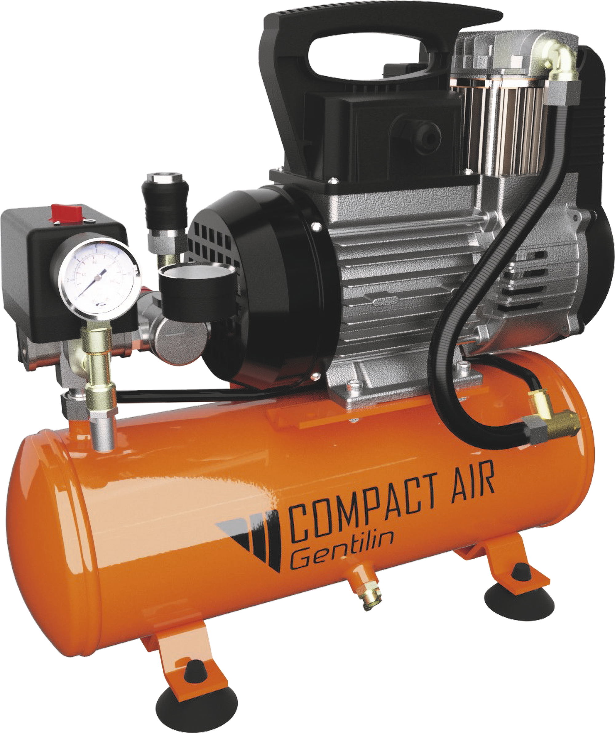 220V 90L 2250W Öl Freies Silent Air Kompressor Kleine Luftpumpe