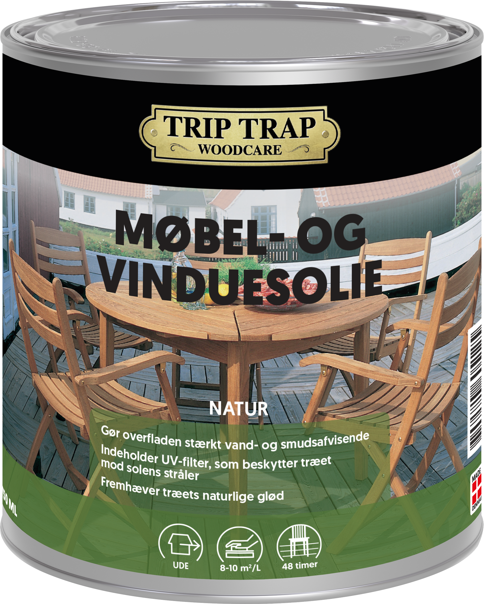 Kiks solidaritet lån Trip Trap Møbelolie Eksklusiv Teak 3/4lt