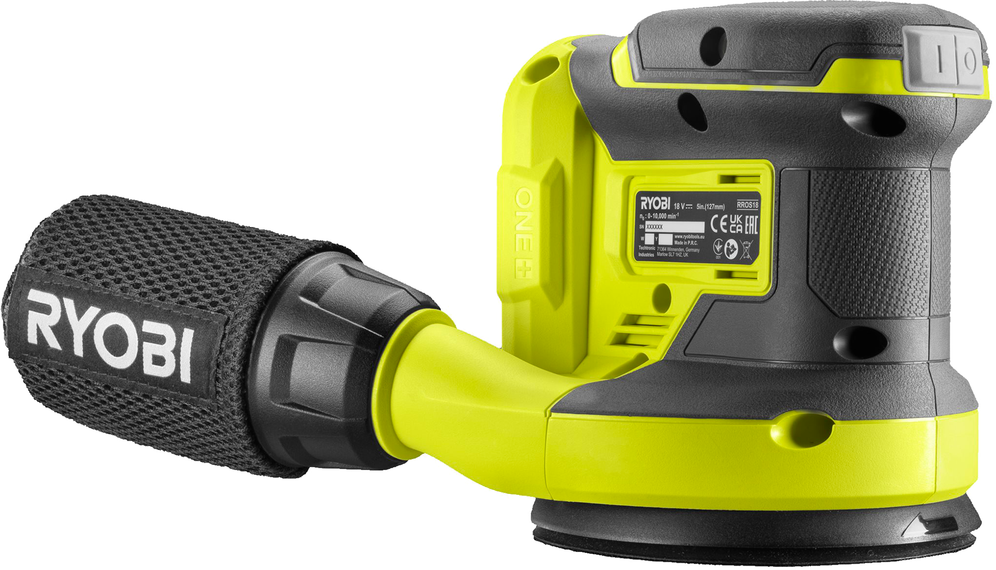 Ryobi excentersliber one+ sale