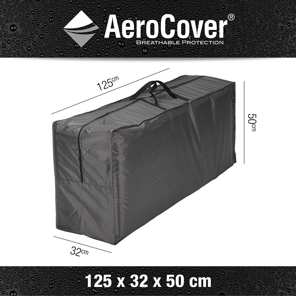 Aerocover Hyndepose Antracit Polyester 125x32x50cm Ikke Til Udendørs Brug.